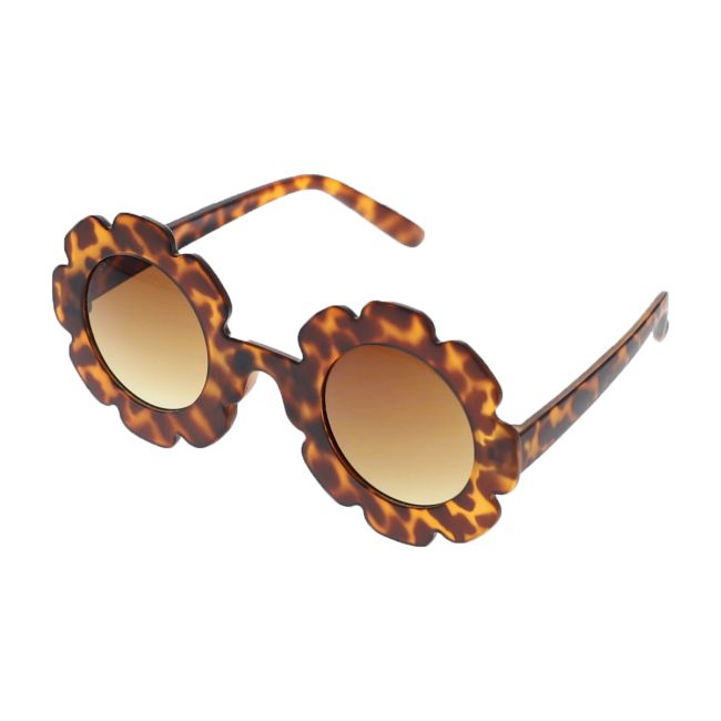 Lunettes de soleil fleurs leopard enfant ado Le petit Souk Le petit Souk