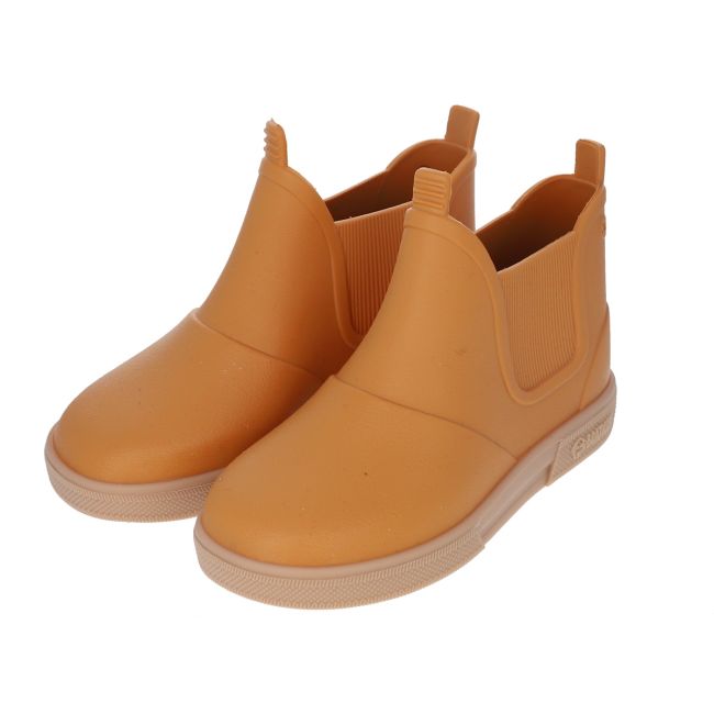 Bottes de pluie enfant ocre et beige