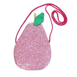 sac poire à paillettes rose enfant