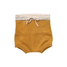 bloomer en coton jaune moutarde