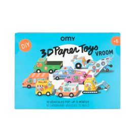 Jeu omy paper toys 3d vroom