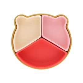 assiette à compartiments silicone pour bébé