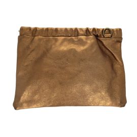 sac pochette en cuir