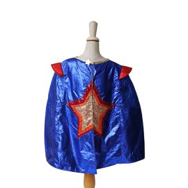 déguisement enfant cape étoile sequins