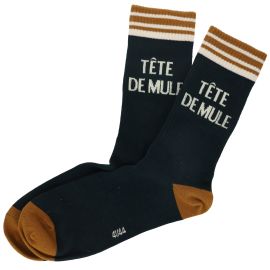 chaussettes homme tête de mule