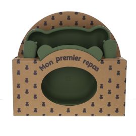 coffret mon premier repas bébé silicone