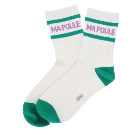 chaussettes femme à message ma poule