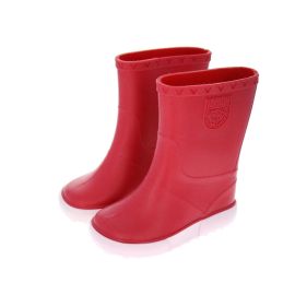 Bottes de pluie Boatilus rouge et rose