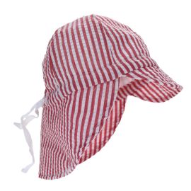 Casquette pour bébé rayures rouge