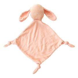 Doudou lapin rose pâle