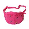 Sac banane enfant velours rose - La vie en rose