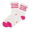 Chaussettes femme à message 