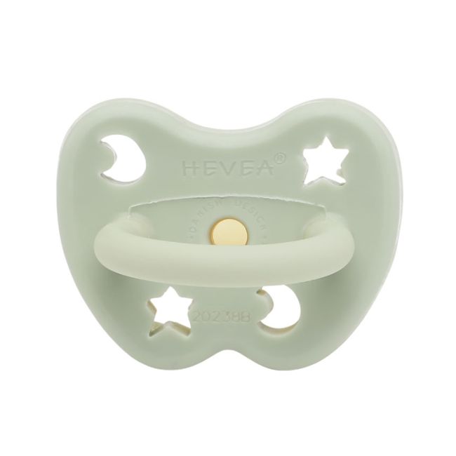 Tetine Orthodontique Vert Pale 3 36 Mois Hevea Le Petit Souk